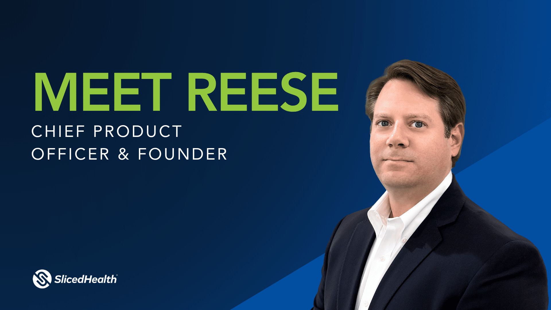 Meet Reese: thumbnail image, landscape, with reese walker, cpo at slicedhealth